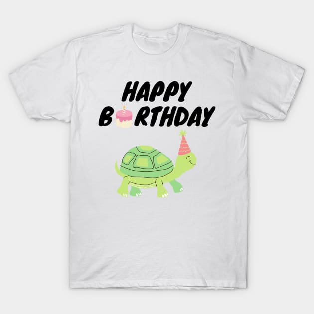 Happy Birthday T-Shirt by Simple D.